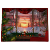 天国デイスプリングクリスマス抱き枕 ラージペーパーバッグ (正面)