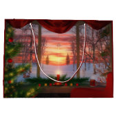 天国デイスプリングクリスマス抱き枕 ラージペーパーバッグ (裏面)