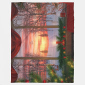 天国デイスプリングフリースブランケット フリースブランケット (正面)