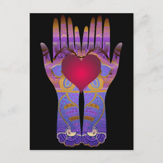 天国ハンズダークポストカード ポストカード (正面)