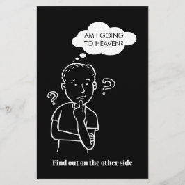 天国バイブルクイズフライヤー