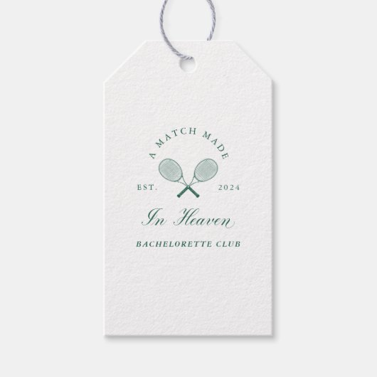 天国バチェロレッテ ギフトタグ (正面)