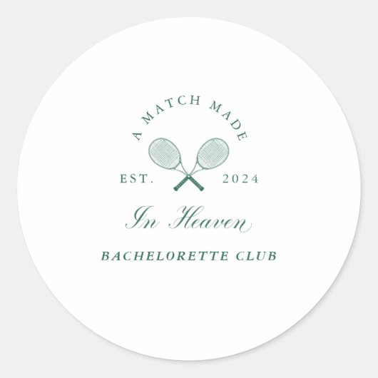 天国バチェロレッテ ラウンドシール (正面)