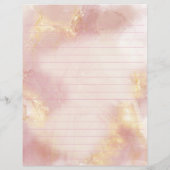 天国ピンクの水彩文房具 (裏面)