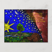 天国ベール – はがき (正面)