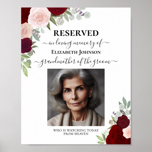 天国レッドフローラの予約結婚者 ポスター (正面)