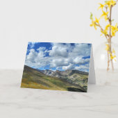 天国上 カード (黄色い花)