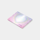 天国付記事項のハート ポストイット (アングル)