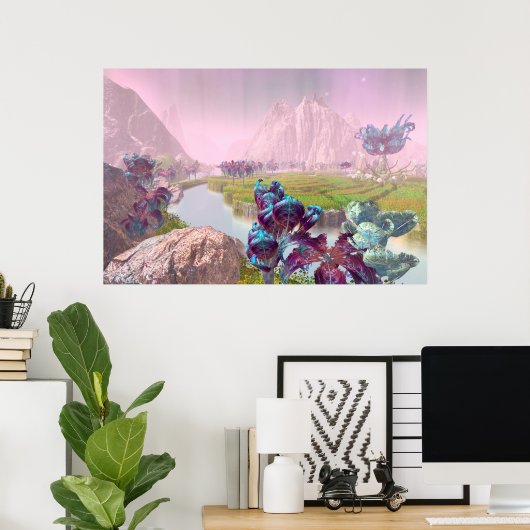 天国園 ポスター (ホームオフィス)