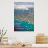 天国地球は通過する遠くに ポスター (キッチン)