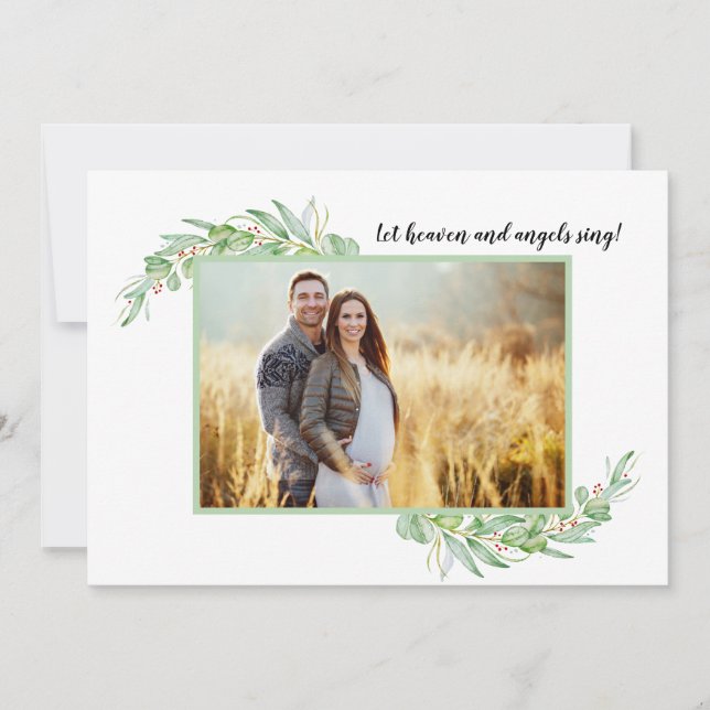 天国天使の妊娠ミスタントウ写真クリスマス (正面)