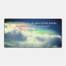 天国宣言詩編19:1 デスクマット