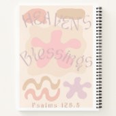 天国恵み/クリスチャン手帳 ノートブック (裏面)