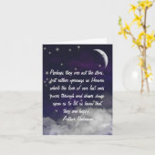 天国悔やみや弔慰グリーティングカード カード (黄色い花)