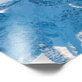 天国文字ビューティフルブルースカイ画像の拡大 フォトプリント            (角)