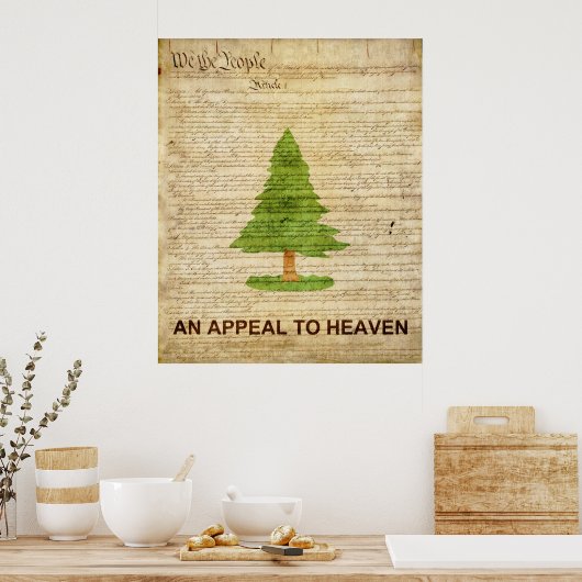 天国旗 ポスター (キッチン)