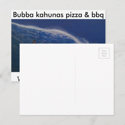 天国波 ポストカード (正面/裏面)