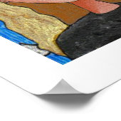 天国涙 – 悲しみ&悲しみプリント ポスター (角)