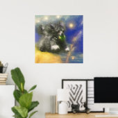 天国球巡視犬 ポスター (ホームオフィス)