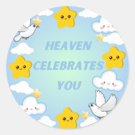 天国祝ユークリスチャン ラウンドシール