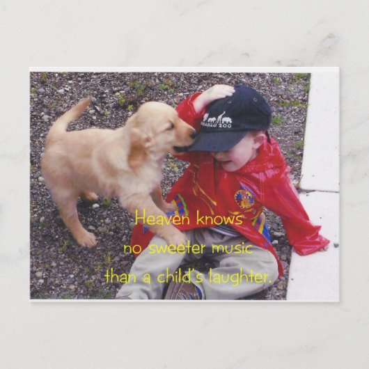 天国笑 ポストカード (正面)