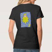 天国素晴らしに奇妙な印が現れた Tシャツ (裏面)