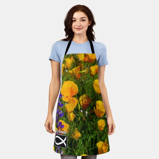 天国結合 エプロン (着用した状態)