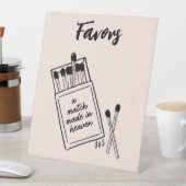 天国結婚式の引き出物台座標識 台座サイン (インサイチュ)