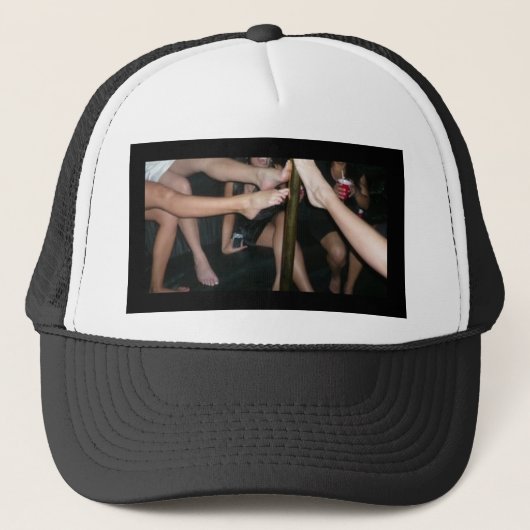 天国足の キャップ (正面)