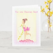 天国送信サンキューカード カード (黄色い花)