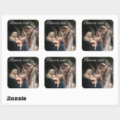 天国送信スクエアステッカー スクエアシール (シート)