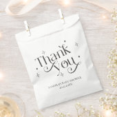 天国送信ベビーシャワーありがとう フェイバーバッグ (クリップ留めされた状態)