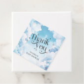 天国送信ベビーシャワー好意ありがとう雲の空 フェイバータグ (インサイチュ)