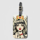 天国送信済み天使 ラゲッジタグ (正面縦)