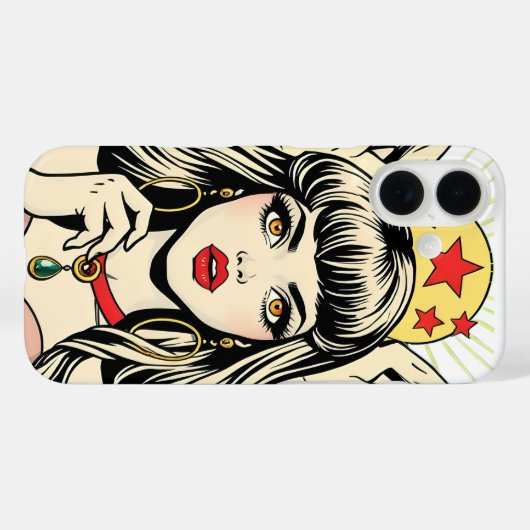 天国送信済み天使 Case-Mate iPhoneケース (裏面 (横))