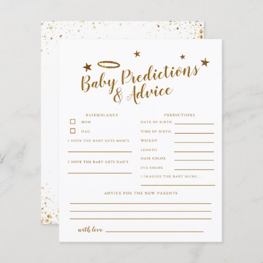 天国送信金ゴールドハローベビーの予測とアドバイス (正面/裏面)