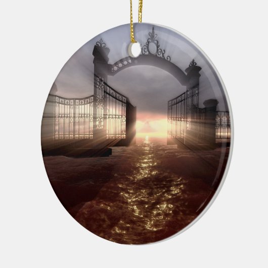 天国門 セラミックオーナメント (左)