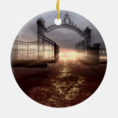 天国門 セラミックオーナメント (裏面)