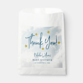 天国雲の小さな部分スターベイビーシャワー フェイバーバッグ (正面)