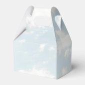 天国雲赤ちゃんシャワー フェイバーボックス (裏面サイド)