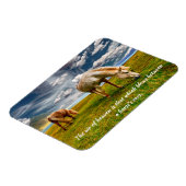 天国馬引用文磁石の空気 マグネット (左側)