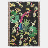 天国鳥 スローブランケット (正面縦)