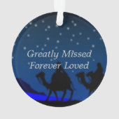 天国2017年の初めてのクリスマス オーナメント (裏面)