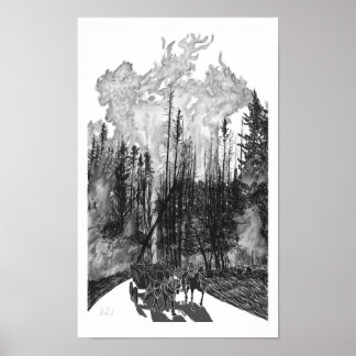 天国2-9 – キャンプから逃げる ポスター