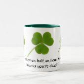 『天国・アイルラ賛美ンド・マグ』 ツートーンマグカップ (中央)