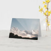 天国 カード (黄色い花)