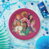 天国™パーティープレートのプリンセス（大） ペーパープレート (パーティー)