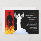 天国&ヘルディナーパーティー 招待状 (正面)