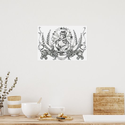 天国 ポスター (キッチン)