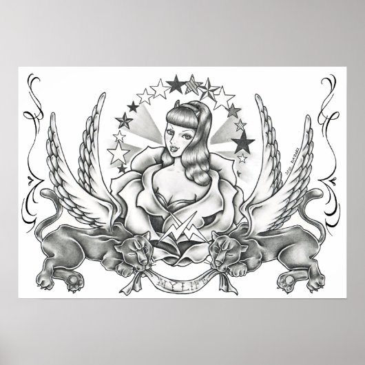 天国 ポスター (正面)